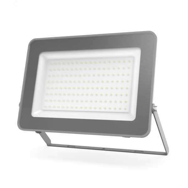 Прожектор светодиодный Qplus 100 W 8500 lm IP65 6500K графитовый серый 1/4 690511100