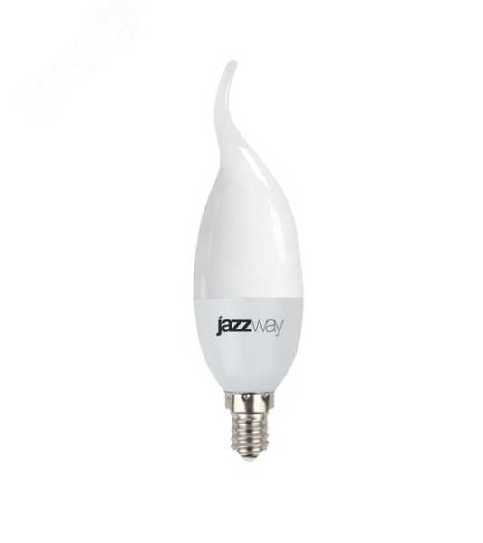 Лампа светодиодная LED 7Вт E14 530Лм 230V/50Hz теплый матовая свеча на ветру SP 1027894-2