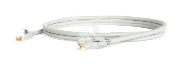 Патч-корд кат.5E U/UTP LSZH 3м PC-LPM-UTP-RJ45-RJ45-C5e-3M-LSZH-GY сер. 42273