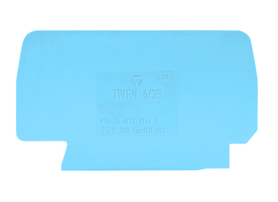 Пластина разд. TWFN 4/35 BLAU