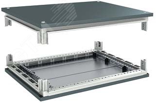Комплект крыша и основание, для шкафов CQE, 1000 x 400 мм R5RKTB104