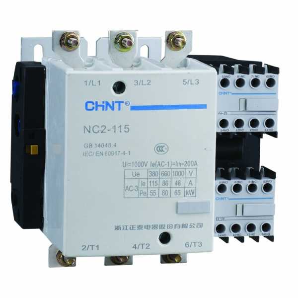 Контактор реверсивный NC2-115NS 115А кат. 220-240В AC AC-3 235661
