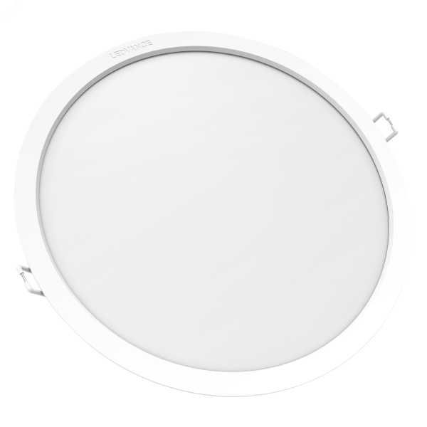 Светильник светодиодный Eco Class Downlight DL 865 WT 24Вт 6500К IP44 2280лм ДВО даунлайт кругл. встраив. ультратонкий 4058075644335