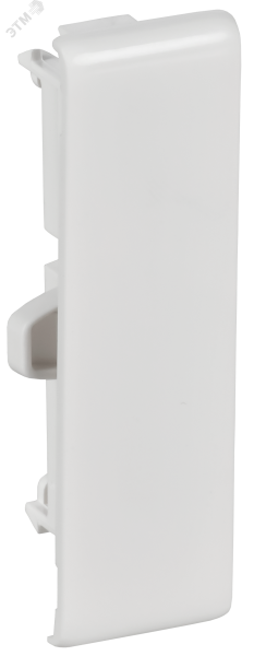 DLP Накладка на стык крышки 65мм для кабель-каналов 80х35 80х50 105х50 150х50 белая 010801