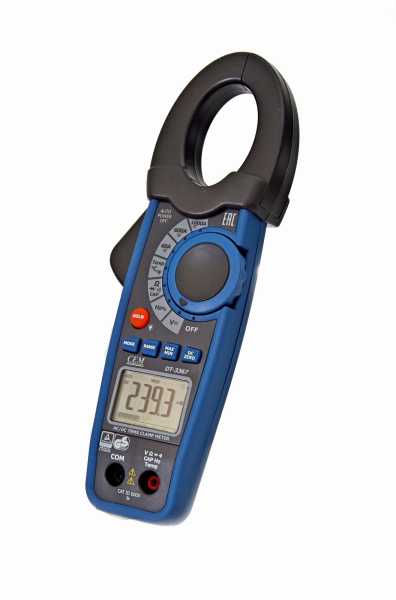 DT-3367  Клещи электроизмерительные True RMS