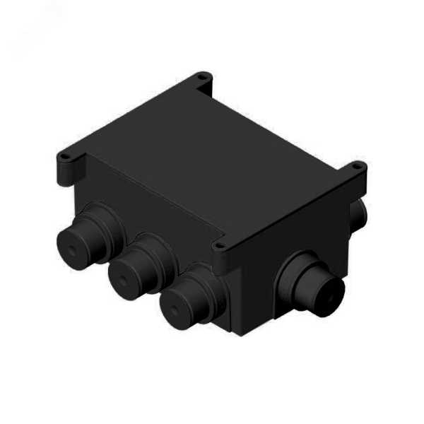 Коробка распределительная СП 118х76х58мм IP44 в бетон КР1301