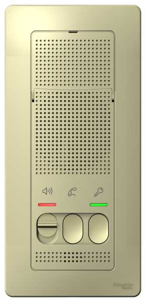 BLANCA ПЕРЕГОВОРНОЕ УСТРОЙСТВО (ДОМОФОН), настен.монтаж, 4,5В, БЕЖЕВЫЙ BLNDA000017