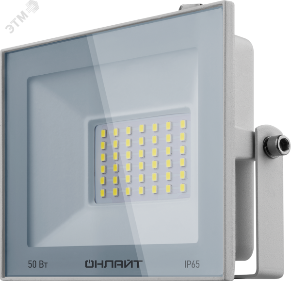 Прожектор светодиодный ДО-50w OFL-50-4K-WH-IP65-LED 27206
