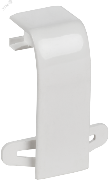 DLP Накладка на стык профиля 105х50мм белая 010696