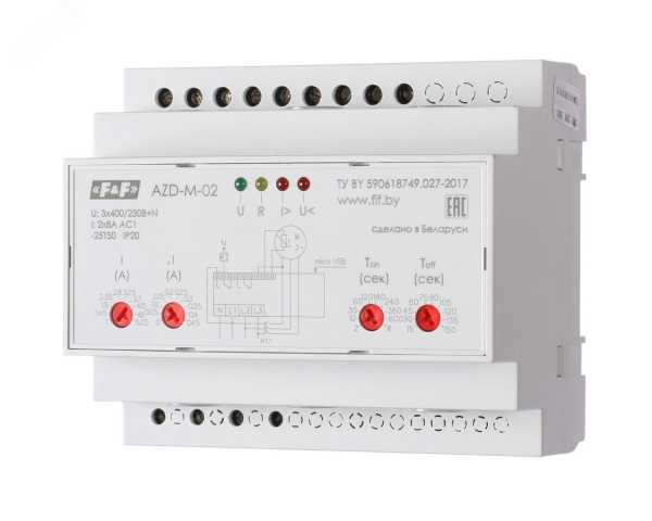 Реле защиты электродвигателей AZD-M-02 EA05.004.004