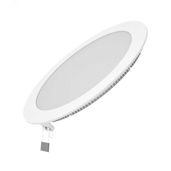Светодиодный встраиваемый светильник ультратонкий круглый IP20 18W 2700K 1/20 939111118