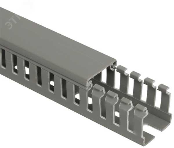 Кабель-канал перфорированный 80х60 L2000 ИМПАКТ серия М (7х11) CKM50-080-060-1-K03