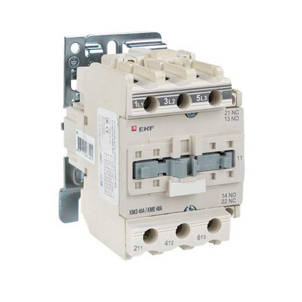 Контактор малогабаритный КМЭ 40А 110В NO+NC ctr-s-40-110