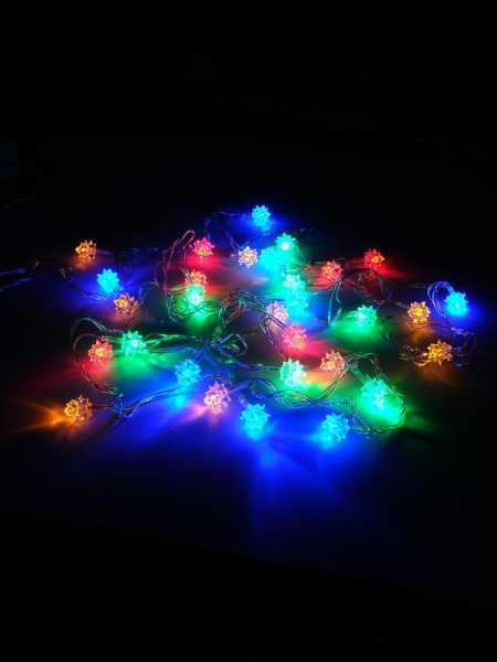 Гирлянда &amp;amp;quot;Цветы&amp;amp;quot; LD030M-FL 30 RGB 1.8м для помещений SHLights 4690601021687