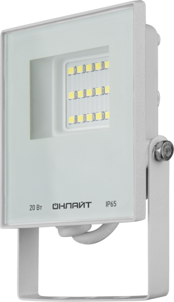 Светильник ОНЛАЙТ 90 133 OFL-20-6K-WH-IP65-LED 90133