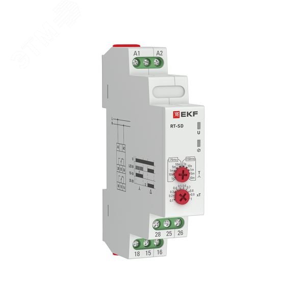 Реле времени (для двигателей &amp;amp;amp;quot;звезда-треугольник&amp;amp;amp;quot;) RT-SD 12-240В PROxima rt-sd-12-240