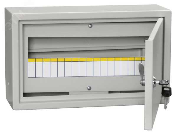 Корпус металлический ЩРн-18 (265х440х120мм) IP31 TITAN 3 MKM14-N-18-31-Z