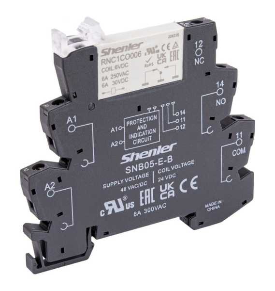 Реле с колодкой RNC1CO024+SNB05-E-B