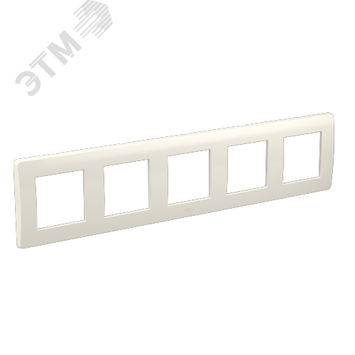 Рамка на 2+2+2+2+2 модуля (пятиместная), белая, RAL9010 75015W