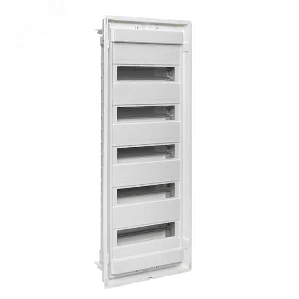 Основание силового щита Nova с DIN-рейками 60мод. IP40 PROxima nv-pbase-60