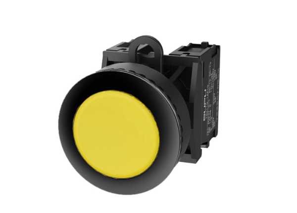 Кнопка плоская (желтая) TS2530-0AL30-S10