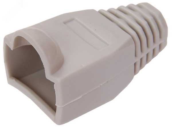 Колпачок изолирующий для разъема RJ-45 ПВХ серый CS4-11