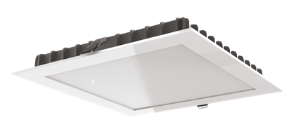 Светильник светодиодный &amp;amp;quot;ВАРТОН&amp;amp;quot; Downlight квадратный встроенный 200*200*25 25W 3000K IP44 V1-R0-00342-10000-4402530