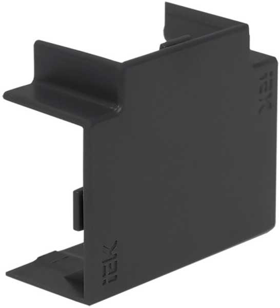 ELECOR Угол Т-образный КМТ 100х60 черный (2шт/компл) EL-KK10D-T-100-060-K02