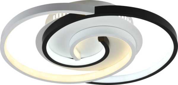 Светильник потолочный светодиодный Abby 6101-101 LED 3900К - 4400К 57 Вт модерн с пультом Б0059007