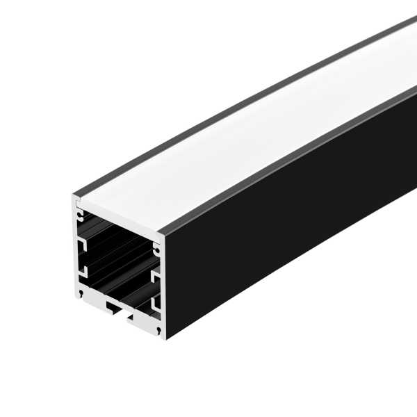 Профиль SL-ARC-3535-D3000-A45 BLACK (1180мм, дуга 1 из 8) 027634