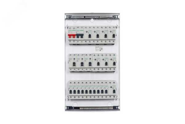 Бокс навесной ОП City9 Box 3 ряда 36мод IP40 IK07 80А 2 клеммы с бел. дверцей SE EZ9E312P2SRU