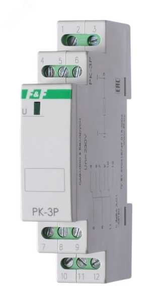 Реле электромагнитное PK-3P 220 EA06.001.023