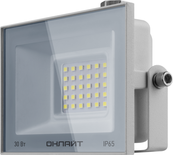 Светильник ОНЛАЙТ 90 134 OFL-30-4K-WH-IP65-LED 90134