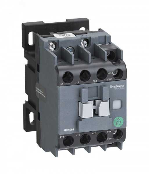 КОНТАКТОР MC1E 3P 9A НО+НЗ 110V 50/60ГЦ C3(+) MC1E09F7