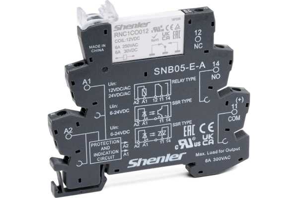 Реле с колодкой RNC1CO048+SNB05-E-D