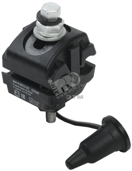 Зажим ответвительный изолированный ЗОИ 16-95/2.5-35 ECOLINE IEK UZA-11-D02-D35-ECLN