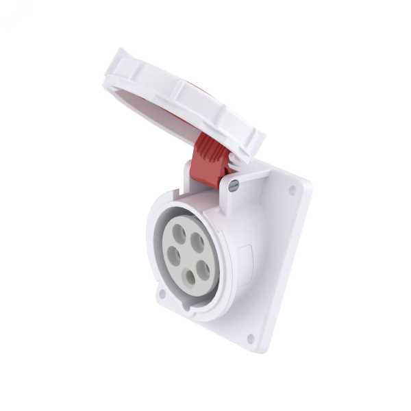 Розетка панельная с наклоном IP67 32A 3P+E+N 400В DIS4183267