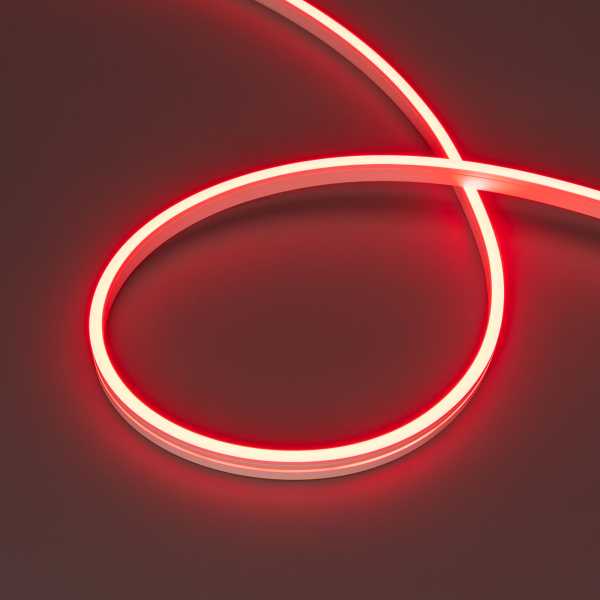 Лента герметичная MOONLIGHT-SIDE-A168-4x10mm 24V Red (7.2 W/m, IP65, 5m, wire x2) 038313