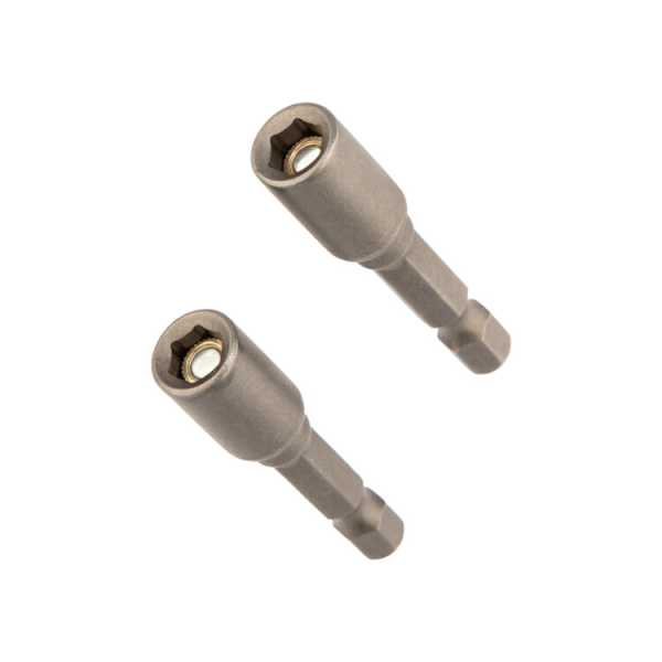 Ключ-насадка магнитная 1/4&amp;amp;quot; 6х48 мм (2 шт./уп.) KR-92-0400-1
