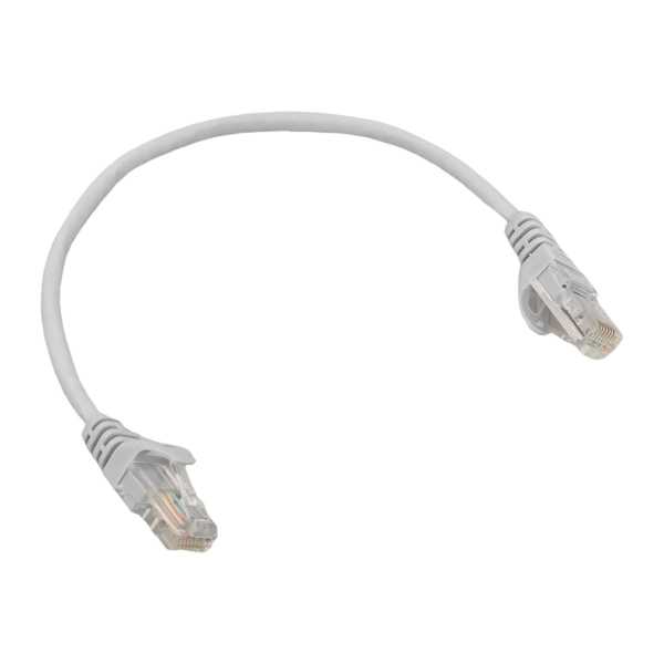 Патч-корд кат.5E UTP неэкранир. LSZH сер. 0.2м TERACOM PRO TRP-5EUTP-LSH-02M-GY
