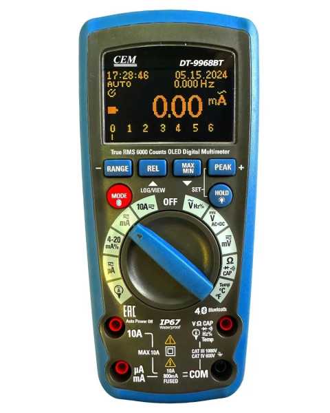 DT-9968BT Мультиметр