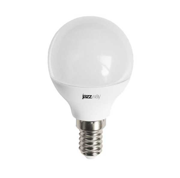 Лампа светодиодная PLED-LX 8Вт G45 шар 4000К нейтр. бел. E14 5025295