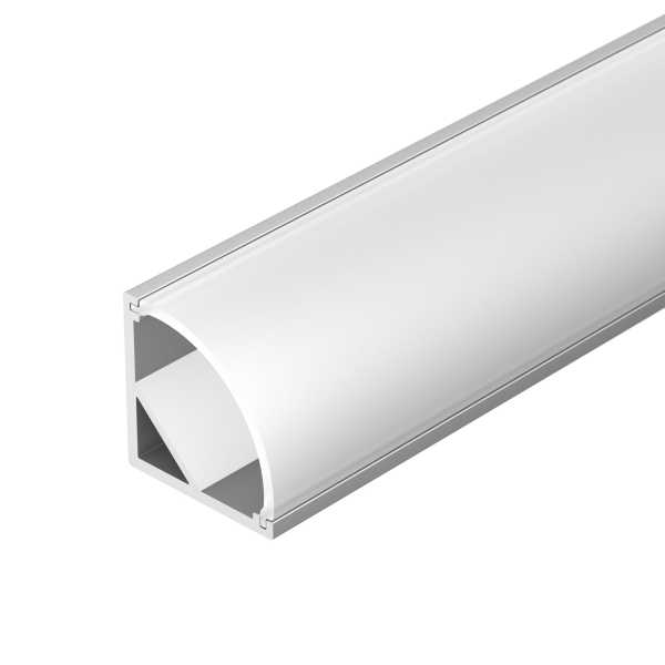 Профиль с экраном ARH-KANT-H16-2000 ANOD+OPAL 036770
