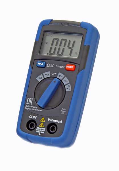 DT-107  Мультиметр цифровой