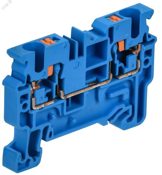 ARMAFIX Клемма пружинная Push In CP 4мм2 синяя IEK AF-CT20-00-K07-004