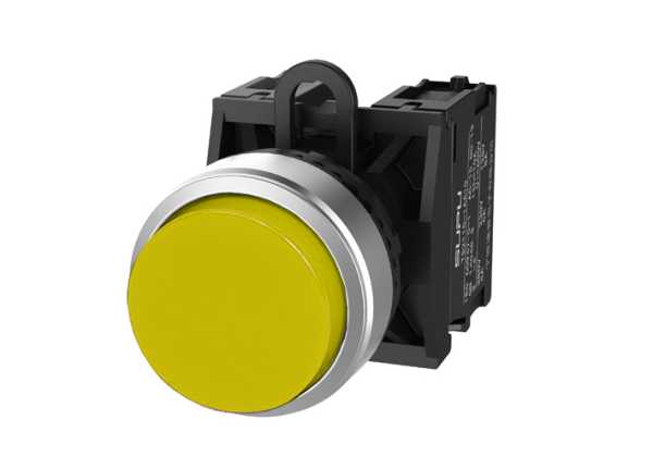 Кнопка выпуклая (желтая) TS2520-0BL30-S10