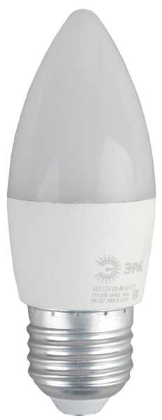 Лампочка светодиодная RED LINE ECO LED B35-8W-827-E27 E27 / Е27 8Вт свеча теплый белый свет Б0030020