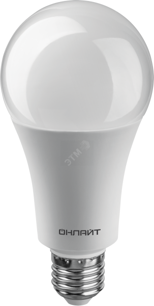 Лампа светодиодная LED 25вт Е27 белый 21206