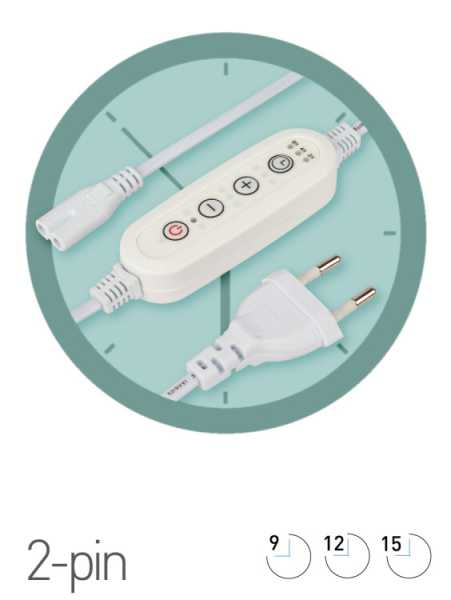 Таймер для фитосветильника FITO-LINETIME (2-pin) с проводом 1,5 м Б0059056