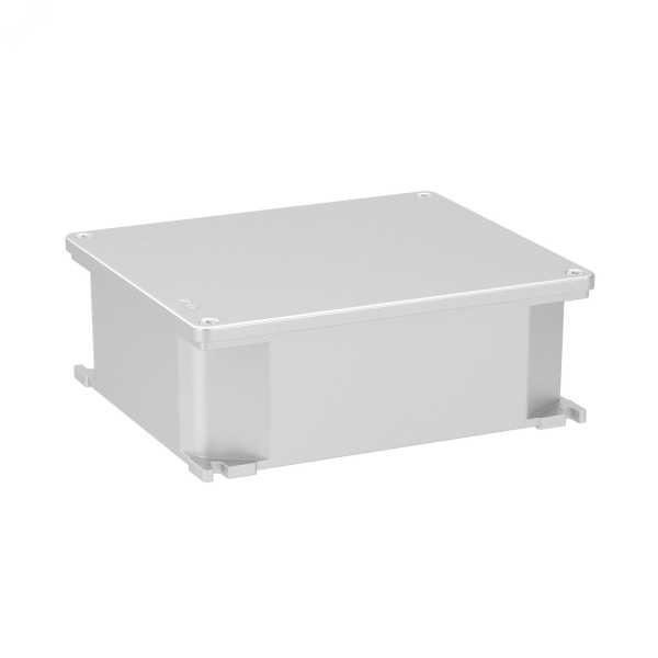 Коробка ответвительная алюминиевая окрашенная, IP66/IP67, RAL9006, 239х202х85мм 65304